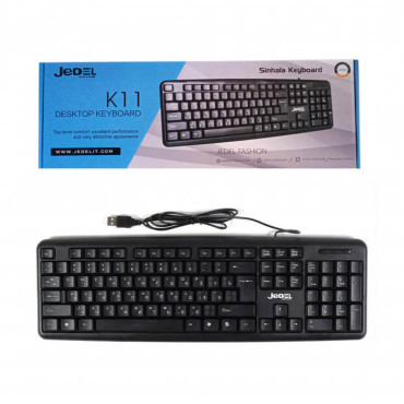 Jedel USB Wired Keyboard...