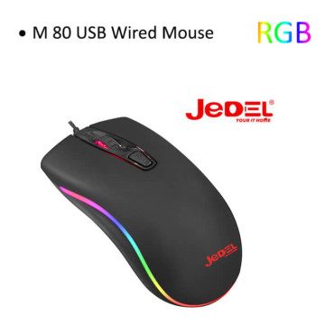 RGB Mouse Jedel M80 USB...