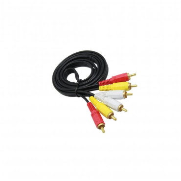 3RCA To 3 RCA 1.5m Male To...