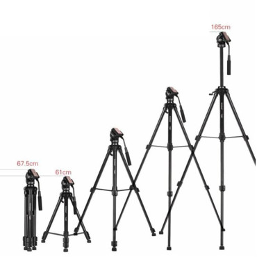 Yunteng 880 Tripod Head Kit VCT-880 SLR camera equipment, Alloy camera tripod