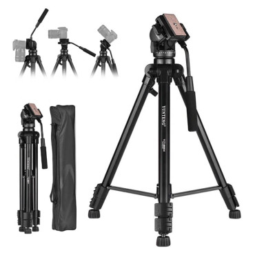 Yunteng 880 Tripod Head Kit VCT-880 SLR camera equipment, Alloy camera tripod